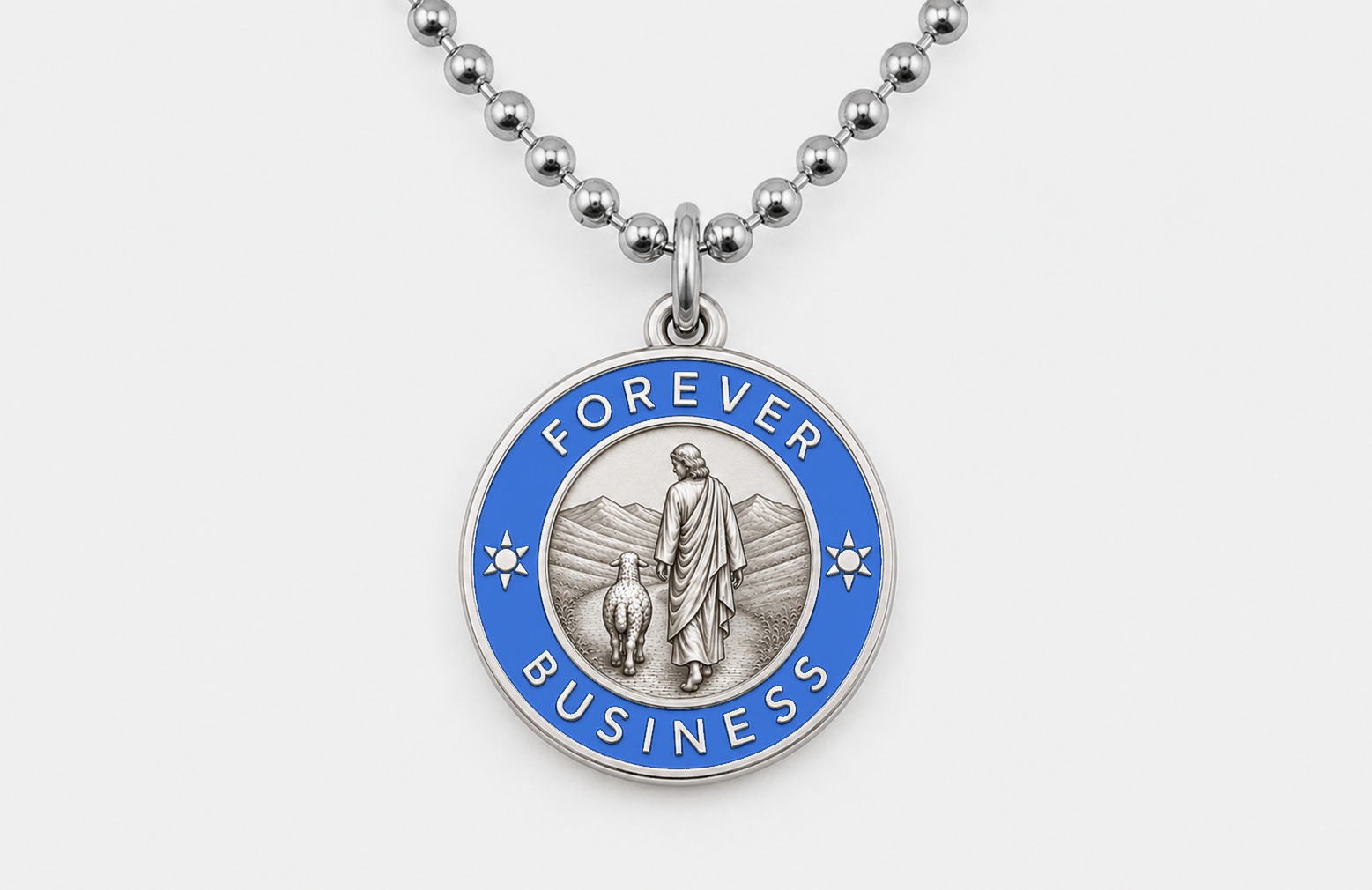 Pendant · Blue ring