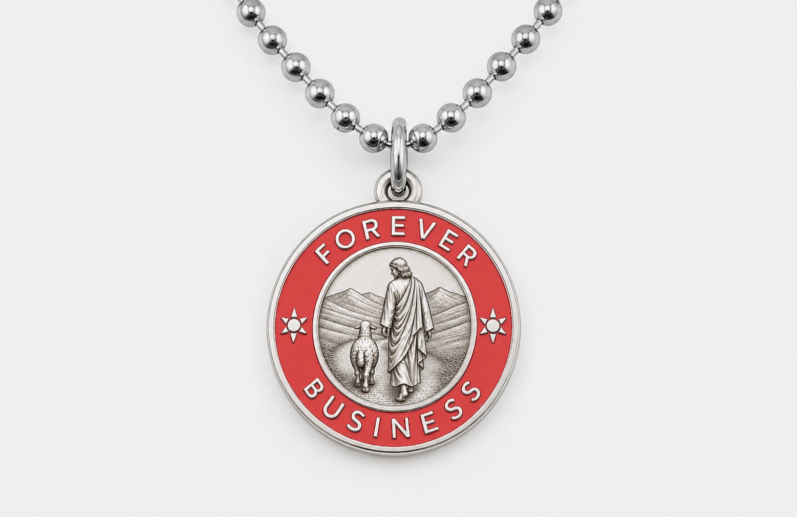 Pendant · Red ring